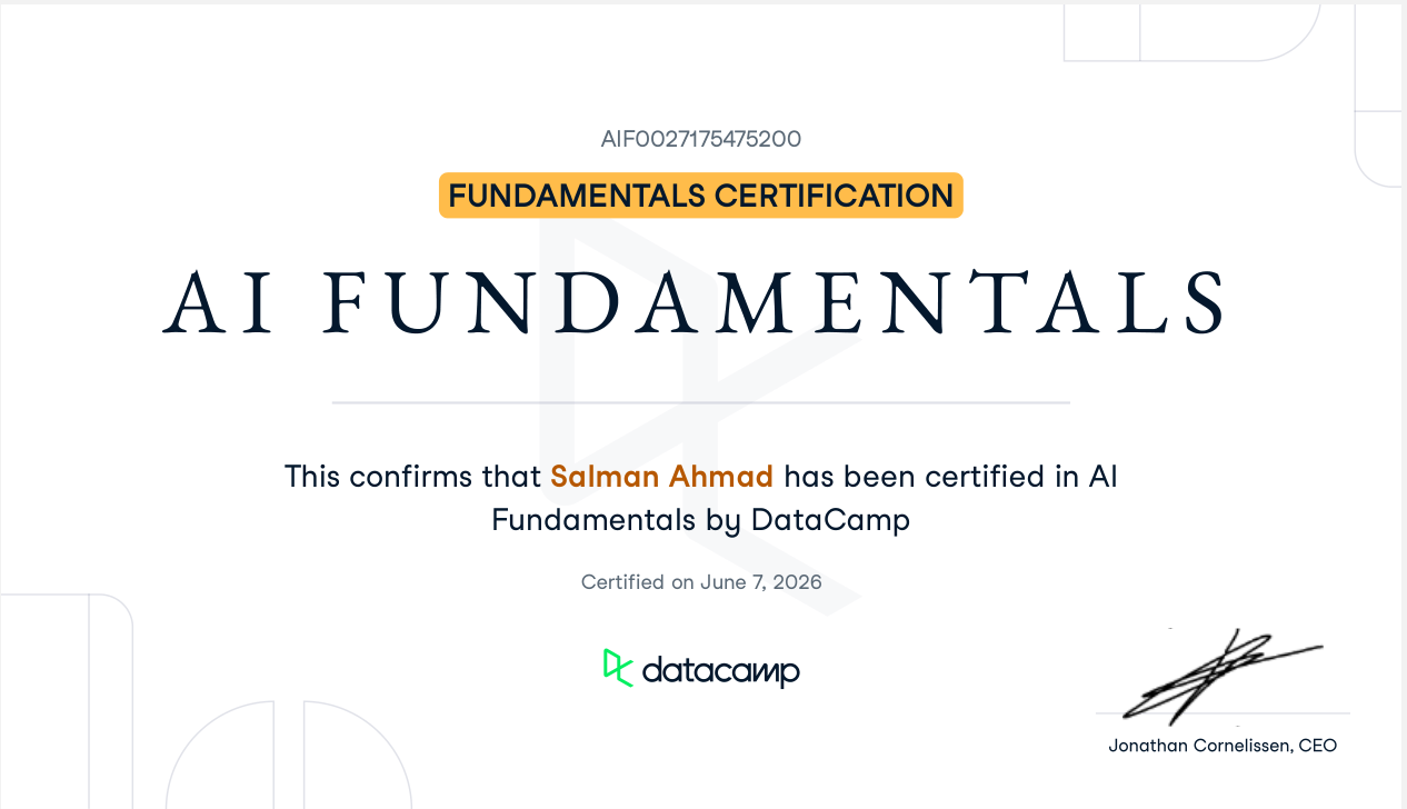 AI Fundamentals